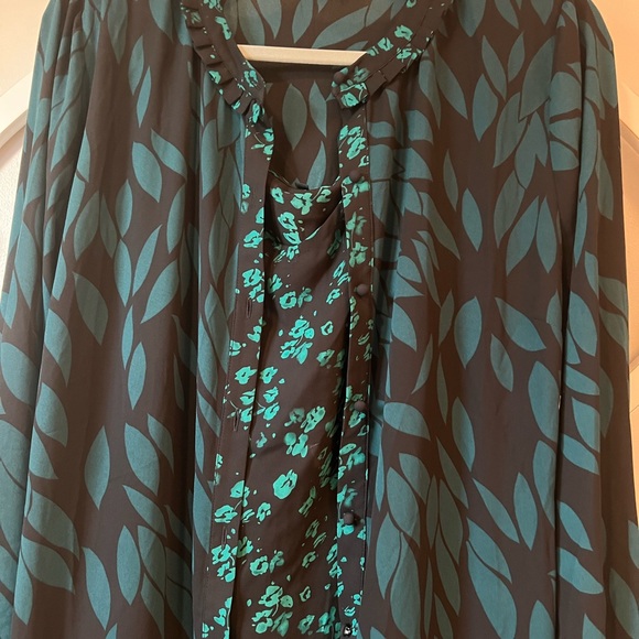 CAbi Autum Dress size Large includes slipdress - Picture 7 of 13